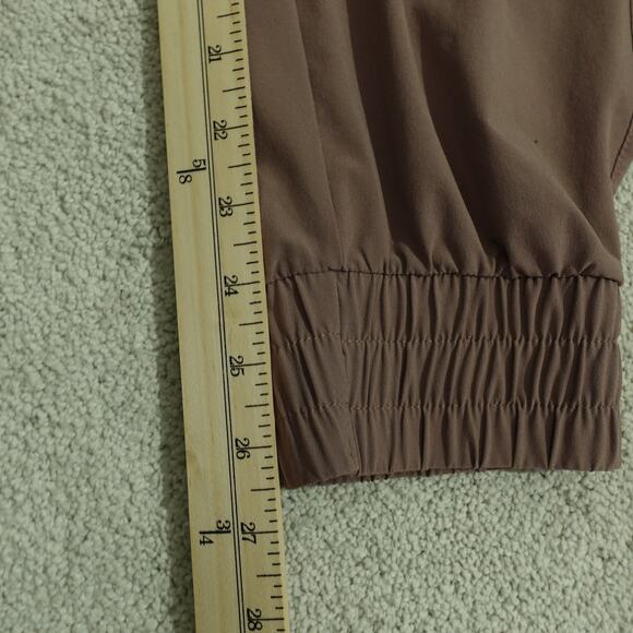 All In Motion Womens Jogger Track Pants Cargo Pockets Elastic Waist Mauve Size L - Picture 4 of 6
